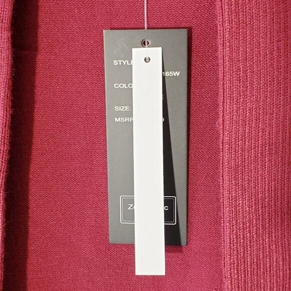 New!!! Red super soft statement sleeve cardigan sweater plus size 2X - Picture 4 of 5